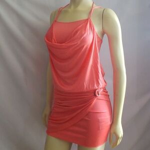 GUESS NEW ORANGE MINI DRESS SZ XS